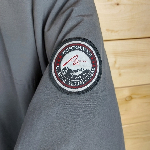 Alpinetek Parka down insulated men's winter coat Big and Tall size 3XL (56) - Picture 7 of 13